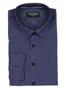 Рубашка No Excess, темно-синий