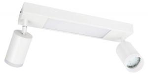 Потолочный светильник Nettlife Bielefeld 2-flammig, белый