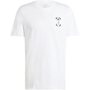 Футболка болельщика, официальная эмблема стадиона Adidas, белый