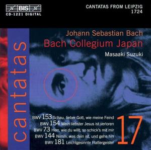 Диск CD Cants 73/144/153/154/181 - J.S. Bach