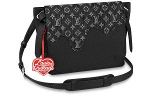 LOUIS VUITTON Сумка кросс-боди X Nigo Besace Tokyo Monogram Black