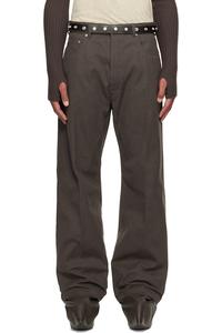 Rick Owens Коричневые конкордианы, джинсы гет