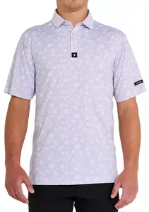 Мужская рубашка-поло для гольфа Baby Lush Bad Birdie, цвет Baby Lush