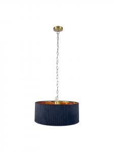 Подвесной светильник черного/бронзового цвета - (В)180 x Ø 40 см relaxdays