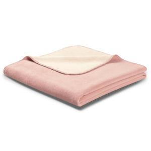 Плед Biederlack Doubleface, 200 см цвет lotus/pergament