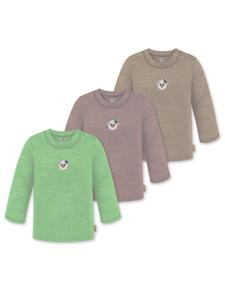 Рубашка normani Taupo, цвет Dark beige/Light green/Eosin