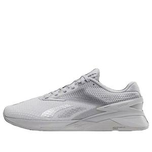 Кроссовки nano x3 'pure grey silver metallic' Reebok, серый