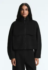 Куртка для активного отдыха с эффектом квадратной формы Oysho, Black