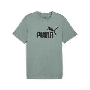 Футболка с логотипом ESS No. 1 для мужчин PUMA Green Moon