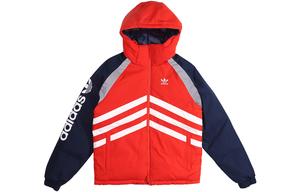 Куртка Rev Dwn Jkt зимняя мужская синяя красная Adidas Originals, синий/красный