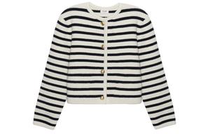 Куртка женская Celine в полоску, белый