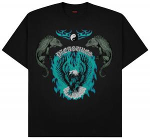 Футболка «Pleasures Need» (Удовольствия нужны) - черная, черный