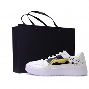 Кроссовки Pontoon Boats износостойкие, легкие и дышащие, низкие, для скейтбординга, унисекс, черно-золотые LINING, Black Gold