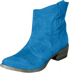 Полусапожки до середины голени для женщин, винтажные ковбойские сапоги с острым носком, замшевые с широким каблуком на низком ходу, ботильоны, широкие сапоги для верховой езды, мода осень-зима Generic, Bu2