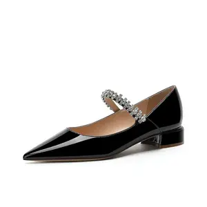 Туфли Mary Jane Shoes Women's Box Dawei's house, Black