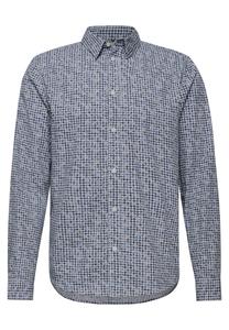 Рубашка на пуговицах Comfort fit Street One MEN, Blue/Light blue