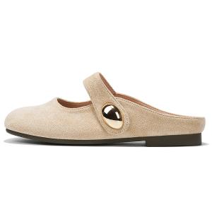 OMS Женские закрытые тапочки - нюд, цвет Nude