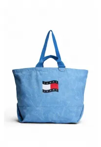 Сумка-Шоппер с волнистым флагом Tommy Jeans, Sphere Blue