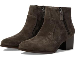 Ботинки Johnston & Murphy Trista Perfed Double Zipie, цвет Dark Gray Suede