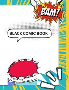 Black Comic Book: A Fun and Personalized Ownership Page for Kids, Students, and Creative Readers (Independently published)