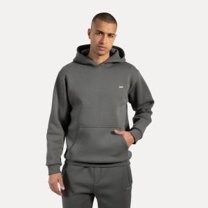 SMILODOX Мужская толстовка с капюшоном Ilyas Grey