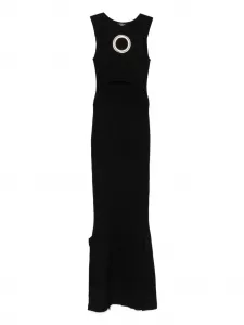 Платье без рукавов A.W.A.K.E. Mode, черный