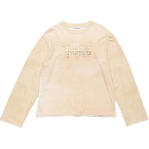 Футболка с длинным рукавом Acne Studios, бежевый