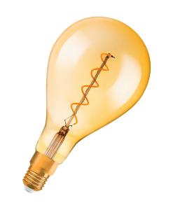 Светодиодная лампочка Osram, 16x28,7 см, золотой