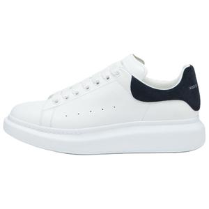 Alexander McQueen Низкие повседневные кроссовки мужские white & blue & gray at the toe