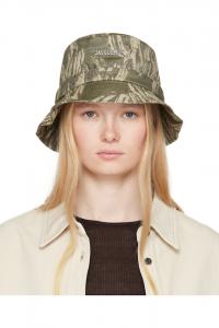 Панама gadjo Jacquemus, цвет jacquard banana