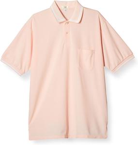 Рубашка-поло Kiraku (4л) CR078-13 (Оранжево-розовый) Стрекоза