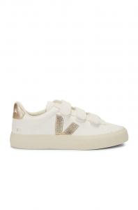 Кроссовки Veja Chromefree Leather, цвет Extra White & Platine