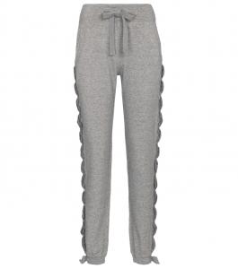 Хлопковые спортивные штаны Visvim, серый