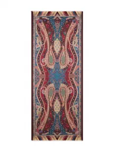 Шарф с принтом пейсли ETRO, синий