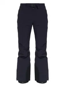 Стеганые брюки с пряжкой Moncler Grenoble, синий