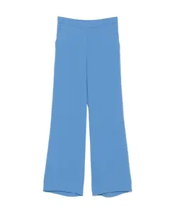 Светло-Голубые прямые брюки P.A.R.O.S.H., синий