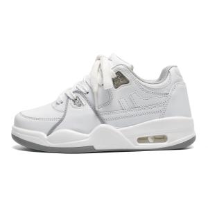 Кроссовки Circle small Skateboarding Shoes Unisex Low-top, белый/черный