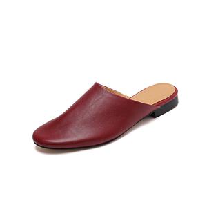 Hongyanglin Женские противоскользящие тапочки с закрытым носком Вишневый красный, цвет Cherry Red