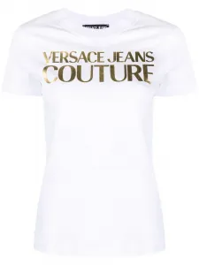 Футболка с логотипом Versace Jeans Couture, белый