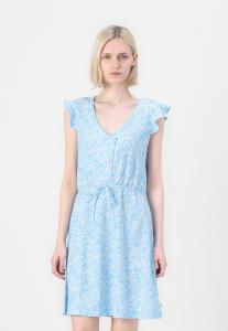 Платье-рубашка STRUCTURED MINI DRESS - Jersey dress TOM TAILOR DENIM, светло-голубой