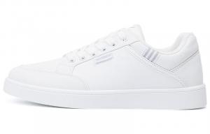 Кроссовки для скейтбординга женские с низким верхом белые/серебристые Warrior