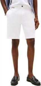 Мужские повседневные эластичные шорты-чиносы Tommy Hilfiger с внутренним швом 9 дюймов, Th Optic White