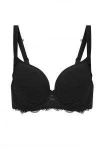 Бюстгальтер с чашечками-разделителями Reve Simone PéRèLe, черный