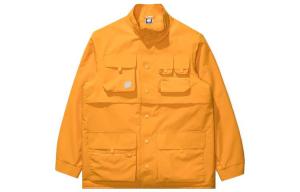 Куртки мужские с воротником стойкой, умеренные, прочие UNDEFEATED, желтый