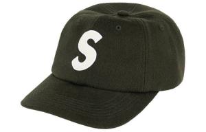 Кепка Supreme Wool S Logo, зеленый
