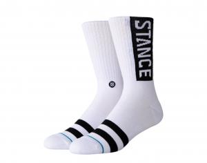 Носки Stance UnCommon Solids Classic OG белые/черные M556D17OGG-WHT