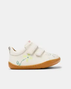 Кроссовки Peu Cami Twins для девочек из кожи с застежкой-липучкой Camper, белый