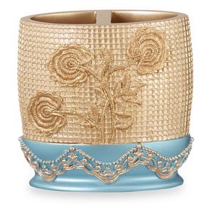 Популярный держатель для зубных щеток для ванны Ombre Rose Blue Popular Bath, синий