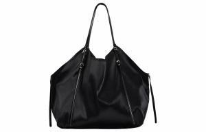 Полиэстеровая Сумка Через Плечо Большая Женская Черная ZARA