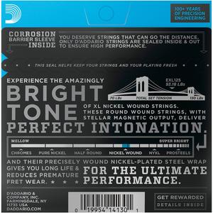 Струны для электрогитары D'Addario EXL125 Super Light Top/Regular Bottom